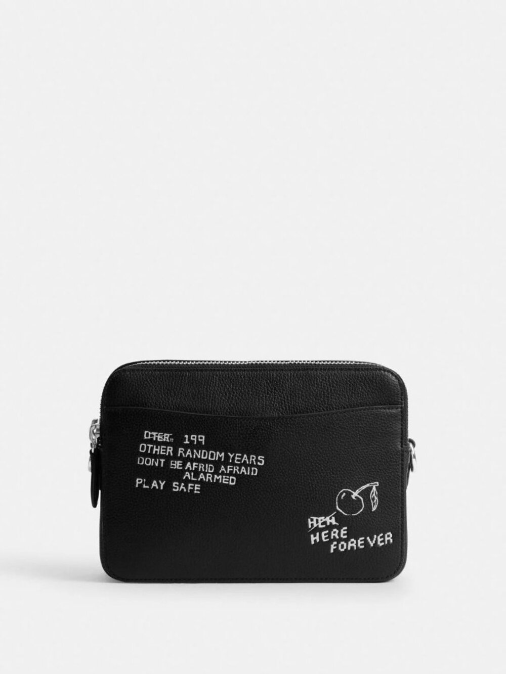 Coach Charter Crossbody Bag 24 With Sketch Print CAK20 In Black Mult | BNWT - Picture 4 of 12